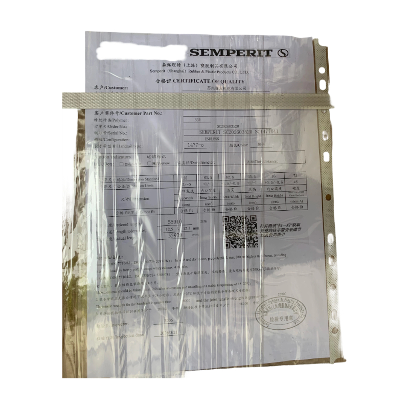 Semperit Escalator Handrail Belt 1477-SBR (EHC 839FWNX)