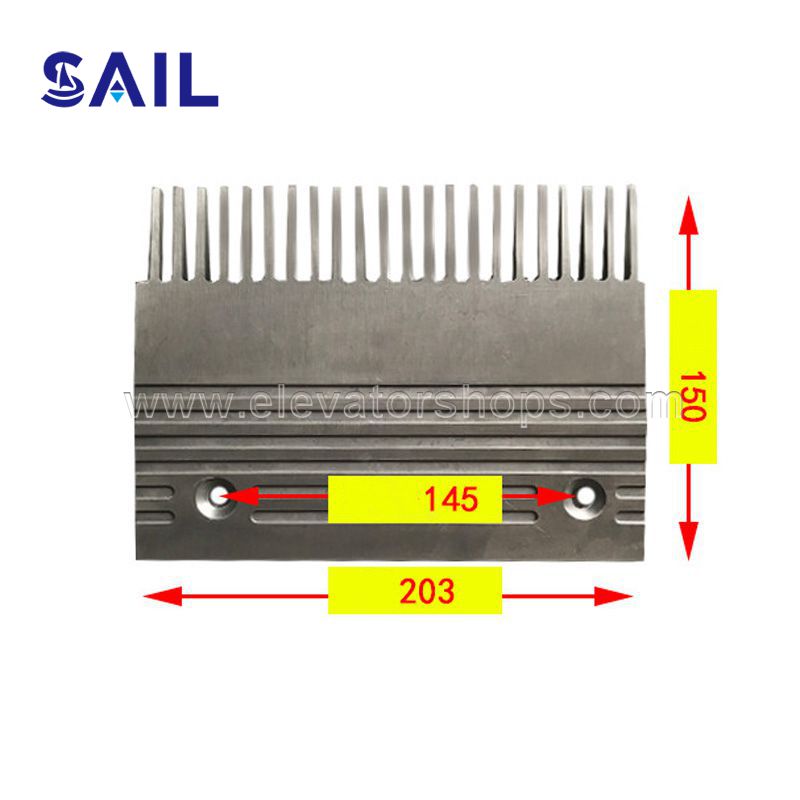 SJEC&Sigma Escalator Travellator Aluminum Comb Plate 3468