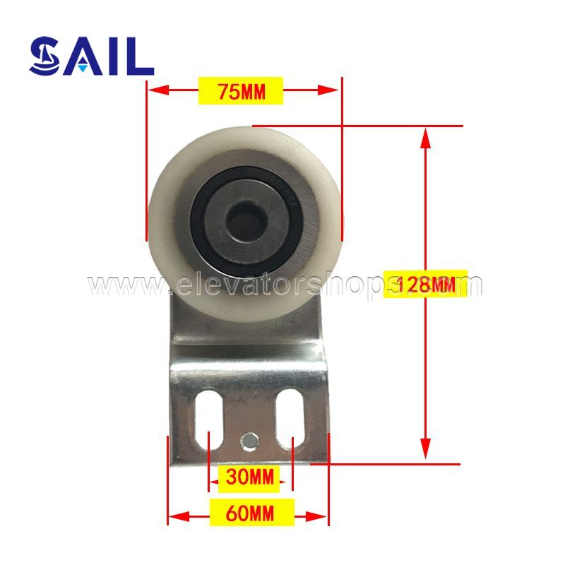 Elevator QKS9 Door Hangar Roller Offset 169997