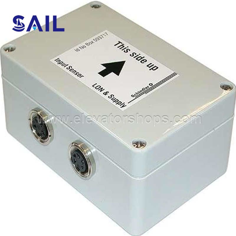 Elevator White Load Measuring Sensor Box 593717 LONLMS - 2