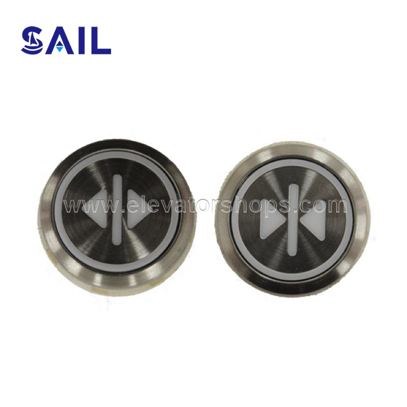 Kone Elevator Round Stainless Steel Button KM863233H03/KDS300