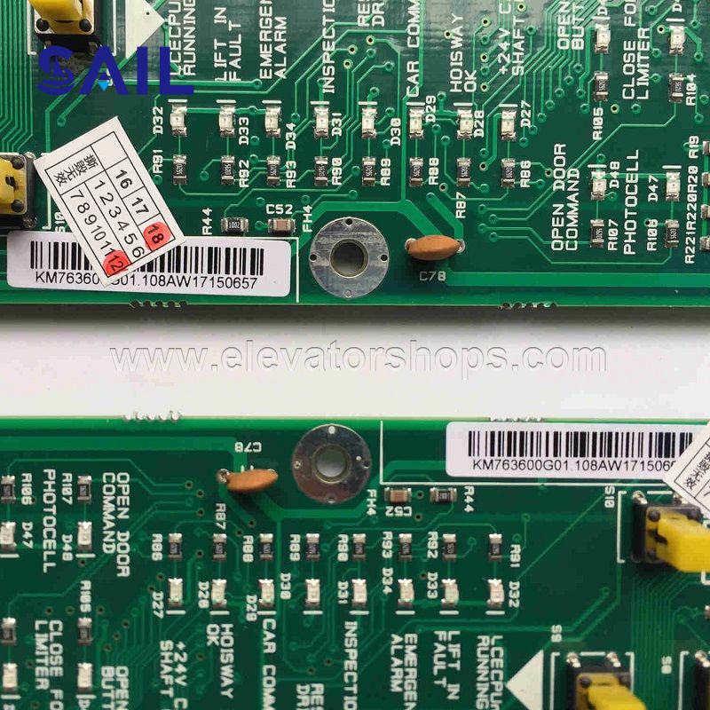 Kone Elevator LOPCB LCE PCB KM763600G01