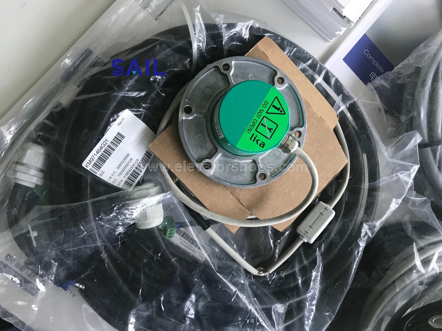 Kone Traction Machine Motor Speedometer Encoder KM971464G21