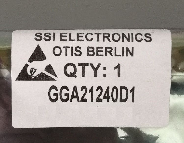 Otis Elevator LCB-II Board GFA21240D1