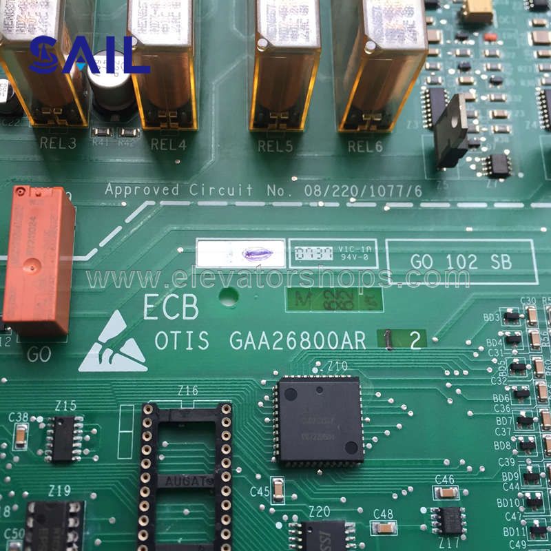 Otis Elevator ECB Board GAA26800AR2