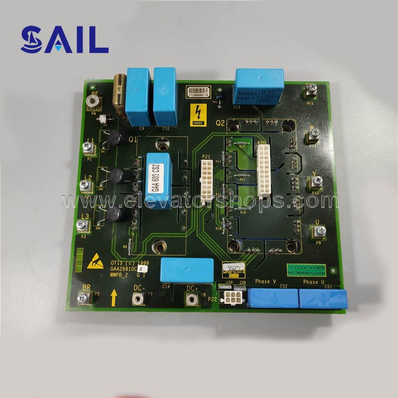 Otis MRL GEN2 Elevator WWPB2 Board GAA26810C2