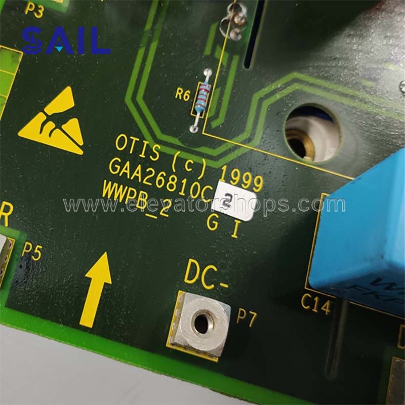 Otis MRL GEN2 Elevator WWPB2 Board GAA26810C2