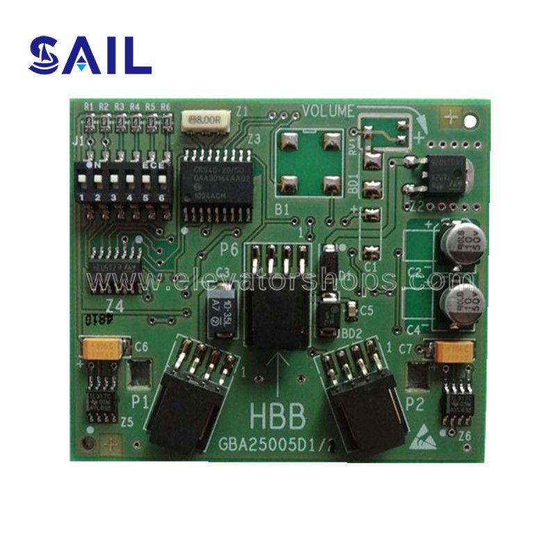 Otis Elevator HBB Hall Call Board GBA25005D1