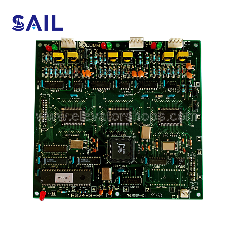 LG-Sigma Elevator COMM PCB,1R02493-B4