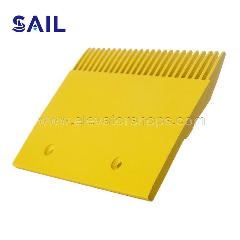 Otis Yellow Painted Complete-Aluminum Comb Plate BV Series GAA453BV51