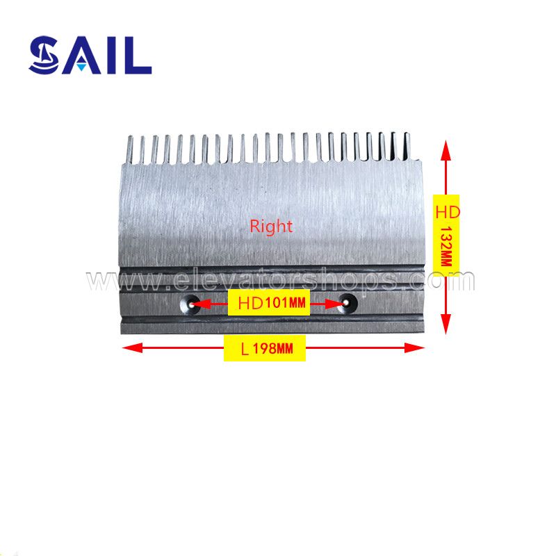 Otis Complete-Aluminum Comb Plate XAA453BJ Series