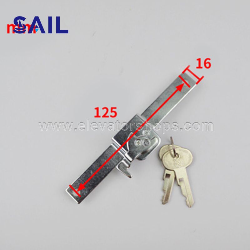 Hitachi Elevator Based Floor Lock&Key 125*16mm