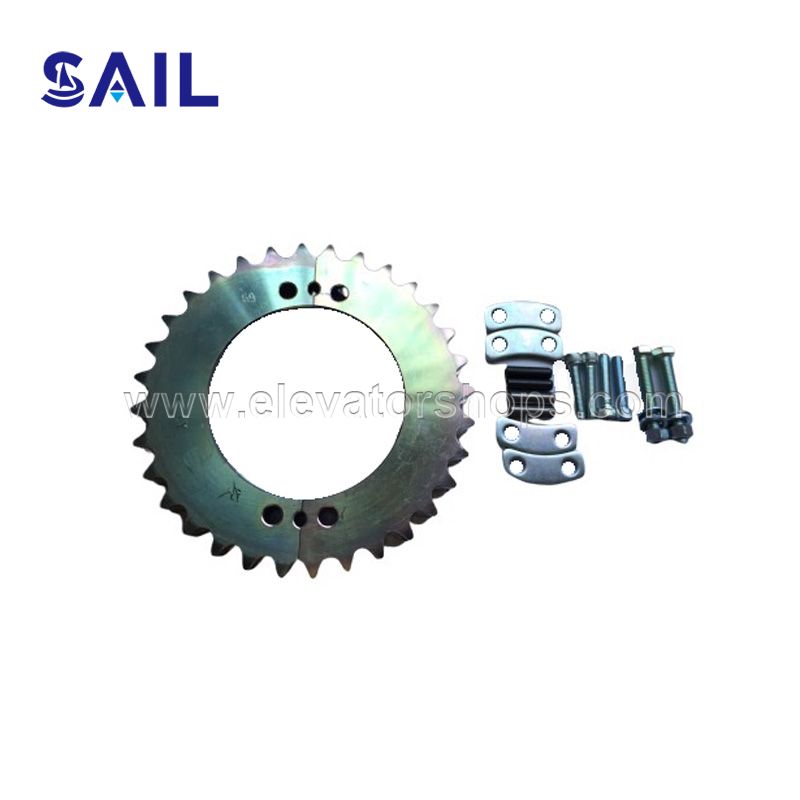 Schindler 9300 Escalator Handrail Drive Chain Sprocket SMK405151