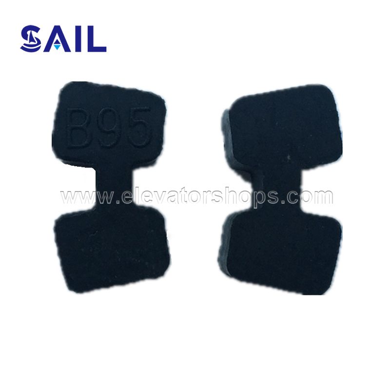 Escalator Rubber Pads B95 Coupling 25*12mm