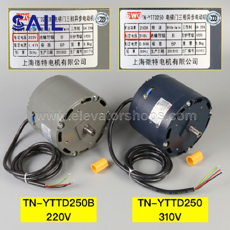 Toshiba Elevator Door Motor CV180,TN-YTTD250B