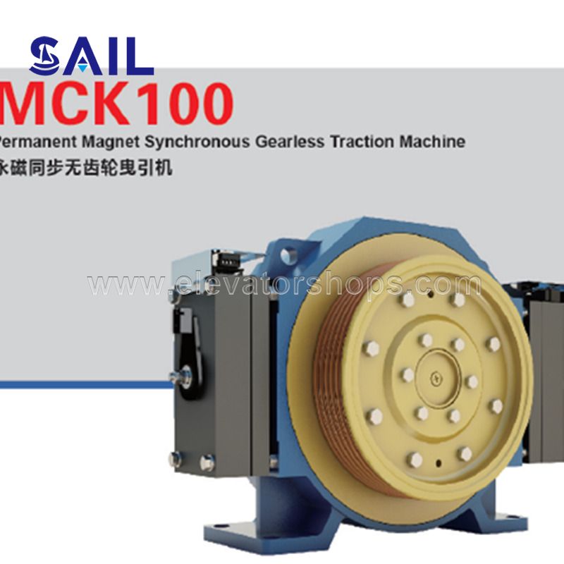 Mona Drive Traction Machine With CE Certificates MCK100