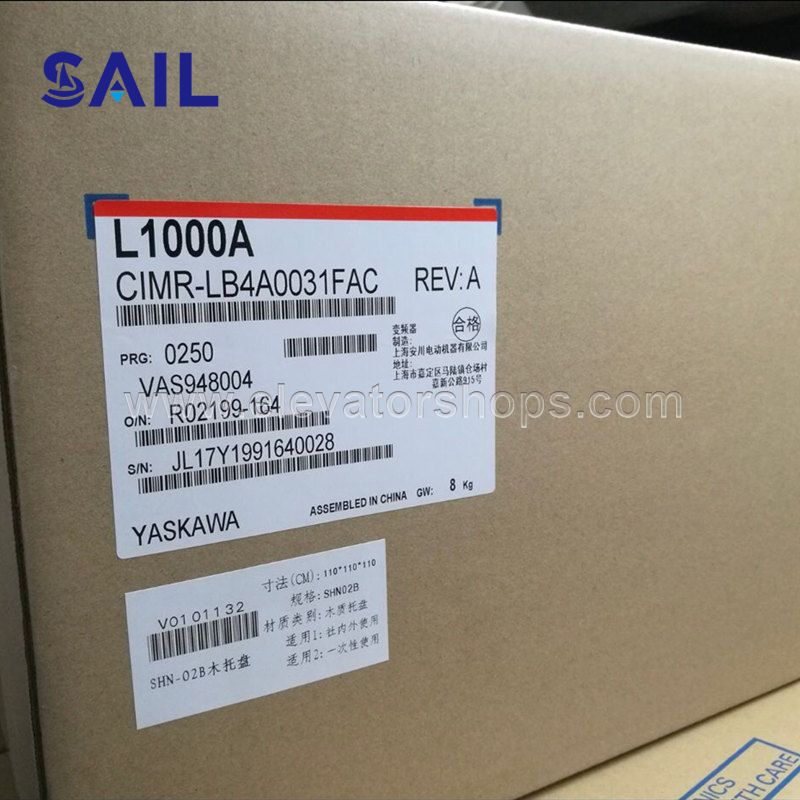 Yaskawa Inverter L1000A  for Elevator Model CIMR LB4A0031FAC 15KW