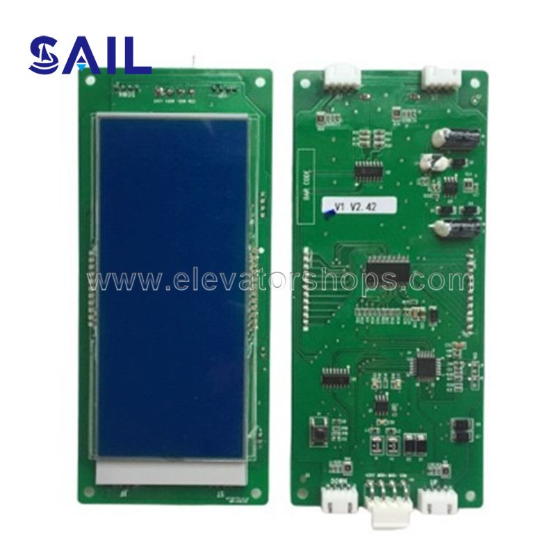 SJEC Elevator LCD Display Board, HCB-SL-V V2.41
