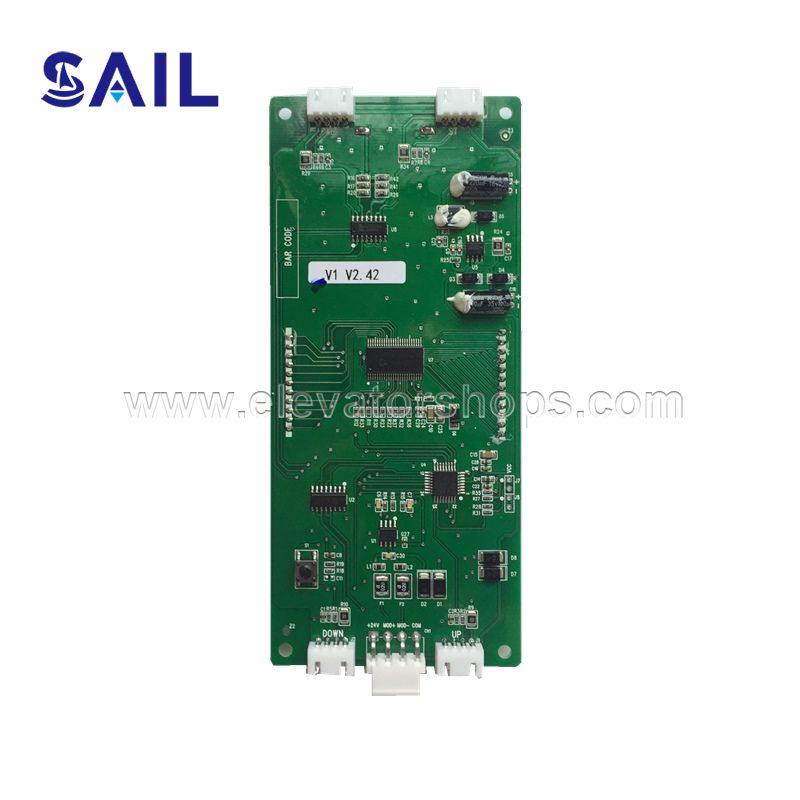 SJEC Elevator LCD Display Board, HCB-SL-V V2.41