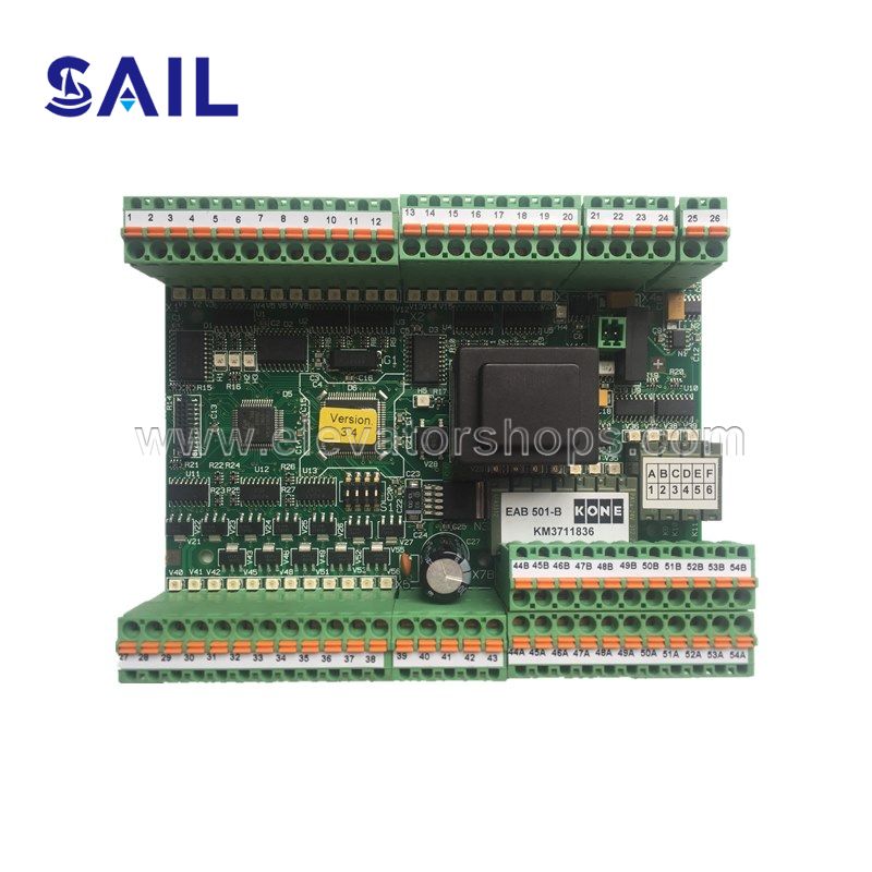 Kone Escalator ECO 501-B Board Version 3.4  KM3711836