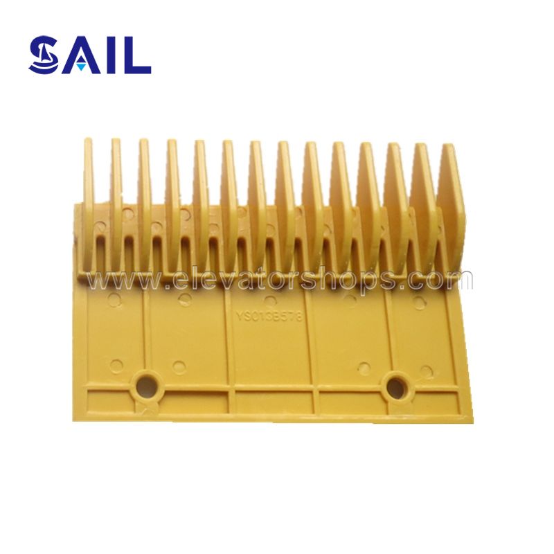 Mitsubishi Escalator Combplate Yellow Plastic Comb YS013B0578