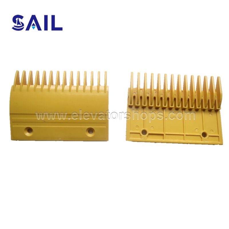 Mitsubishi Escalator Combplate Yellow Plastic Comb YS013B0578