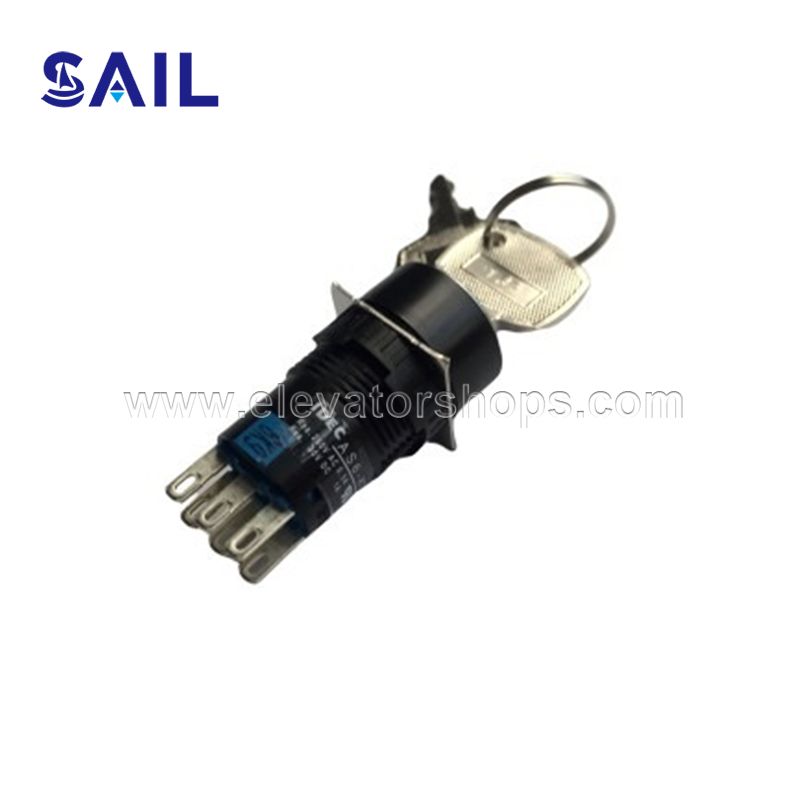 Fujitec Escalator Key Switch AS6M-3KT2AC AS6M-33KT2DC