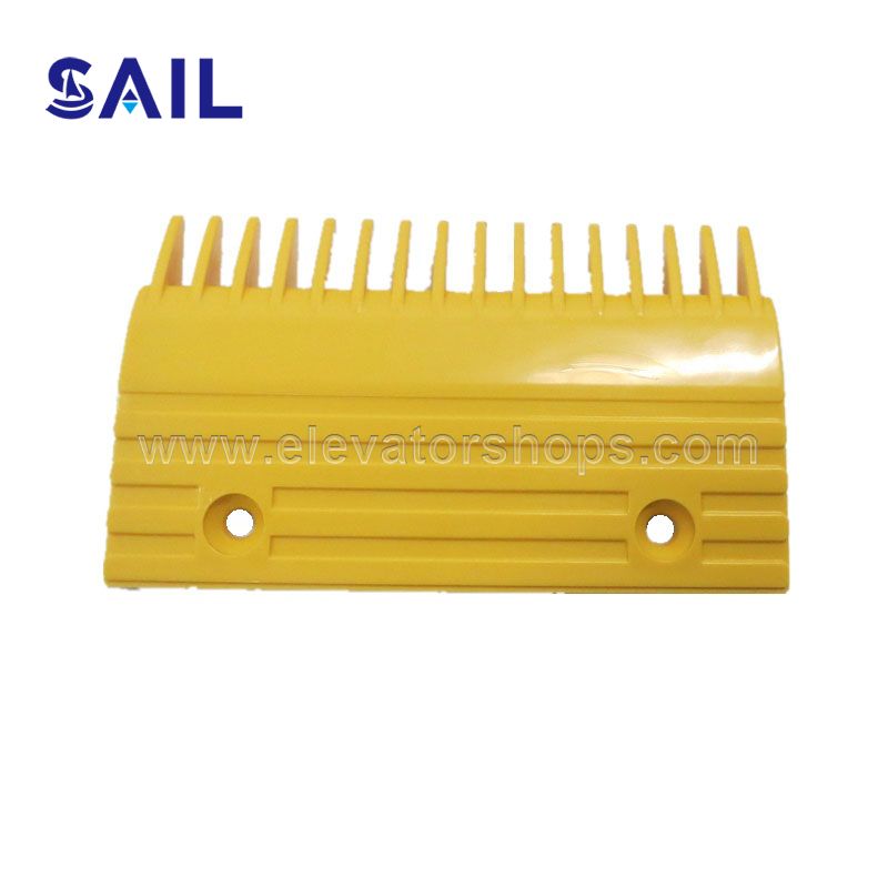 Hyundai Escalator Yellow Plastic Comb Plate 655B013H06