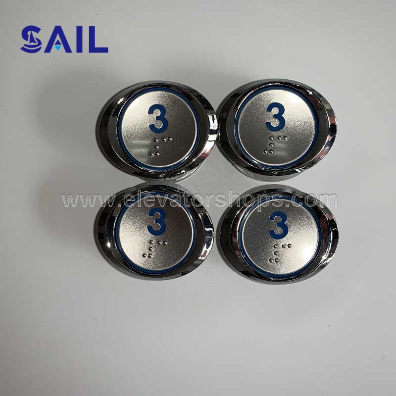 Otis Elevator Oval Button AK-50