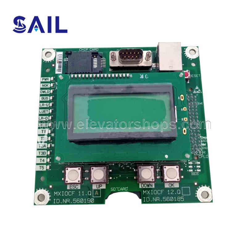 Elevator 5500 Controller Display Board MXIOCF/12.QA  560185