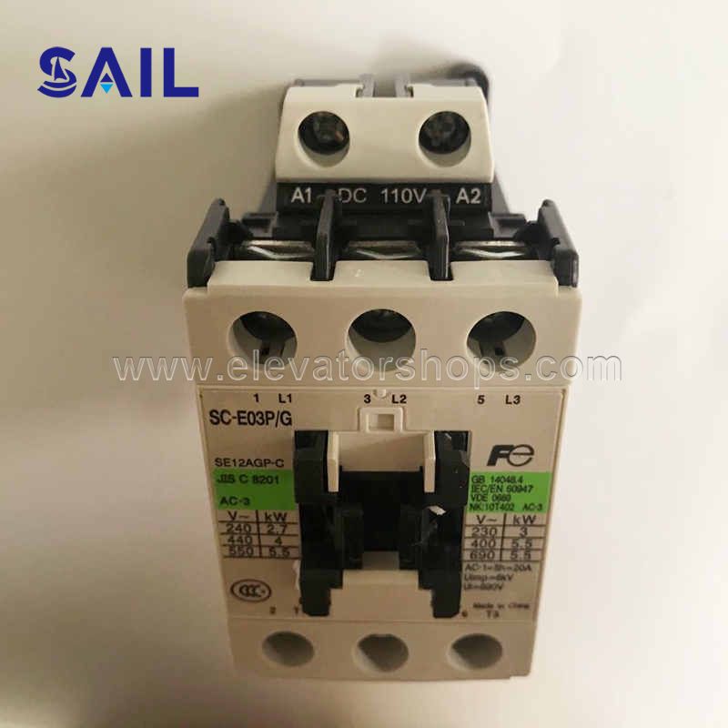 Elevator Contactor SC-E03P/G