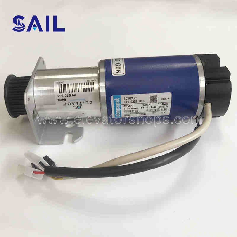 Kone Elevator Door Motor KM89717G06