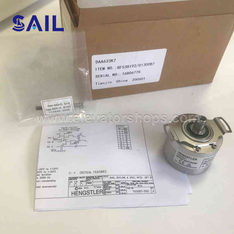 Otis Elevator Encoder DAA633K7 DAA633K71