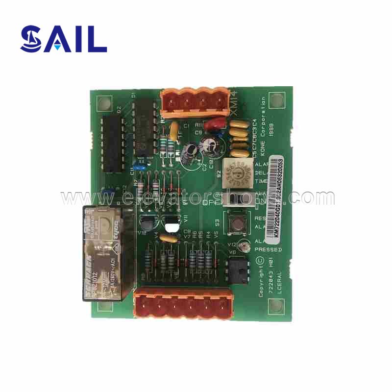 KONE Elevator Circuit Board LCERAL Board Interface Board Remote Alarm Board KM722040G01/722043H01