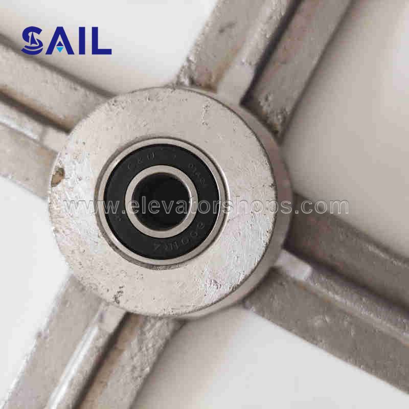 Elevator QKS9 Door Motor Belt Wheel 505712 320mm