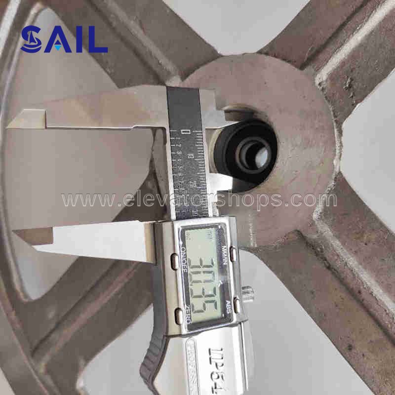 Elevator QKS9 Door Motor Belt Wheel 505712 320mm