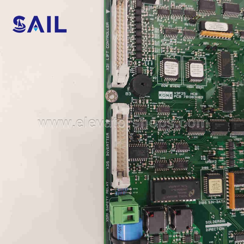 Kone V3F25 PCB Board 781383H03 KM781380G01