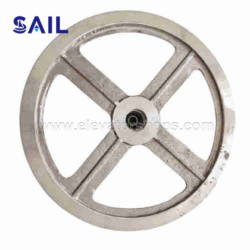 Elevator QKS9 Door Motor Belt Wheel 505712 320mm