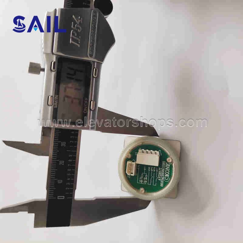 Kone Elevator KDS STD Squre Button KM863233H03/KM853343H06(G08)