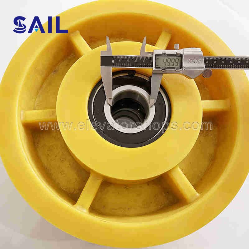 Elevator Counterweight Guide Wheel 330*130mm