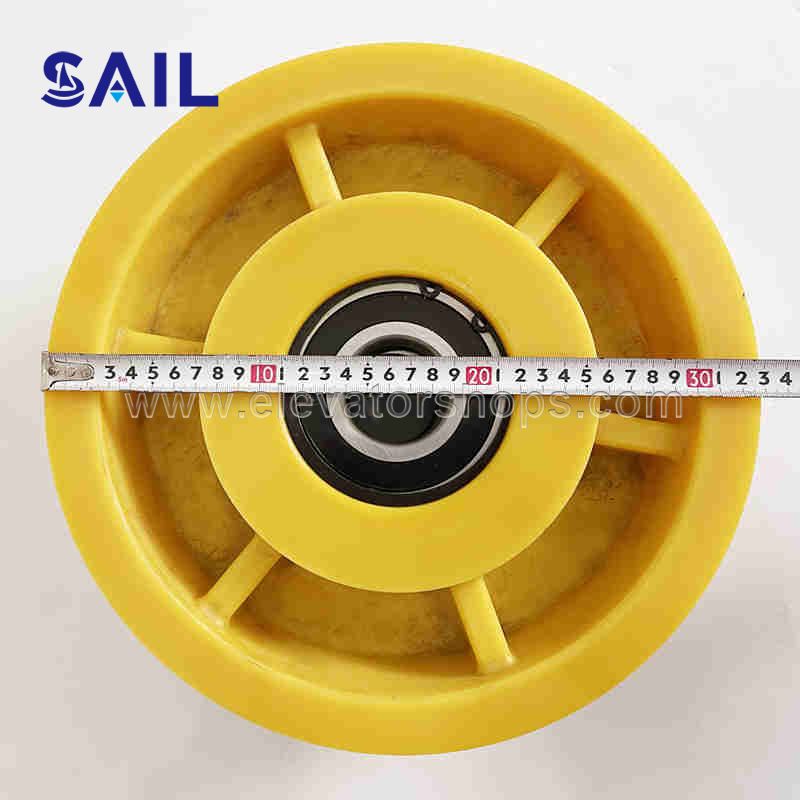 Elevator Counterweight Guide Wheel 330*130mm