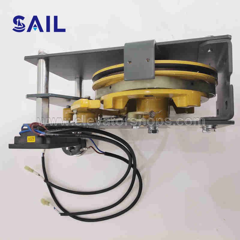 Thyssen Elevator Machine Room-Less Speed Limiter Assembly LOG01 1.0m/s Tensioning Device