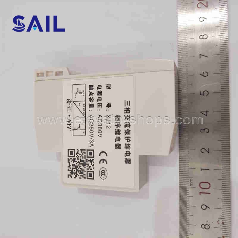 KONE Thyssen Fuji XJ12 Upstream AC Phase Sequence Protection Relay Elevator Accessories