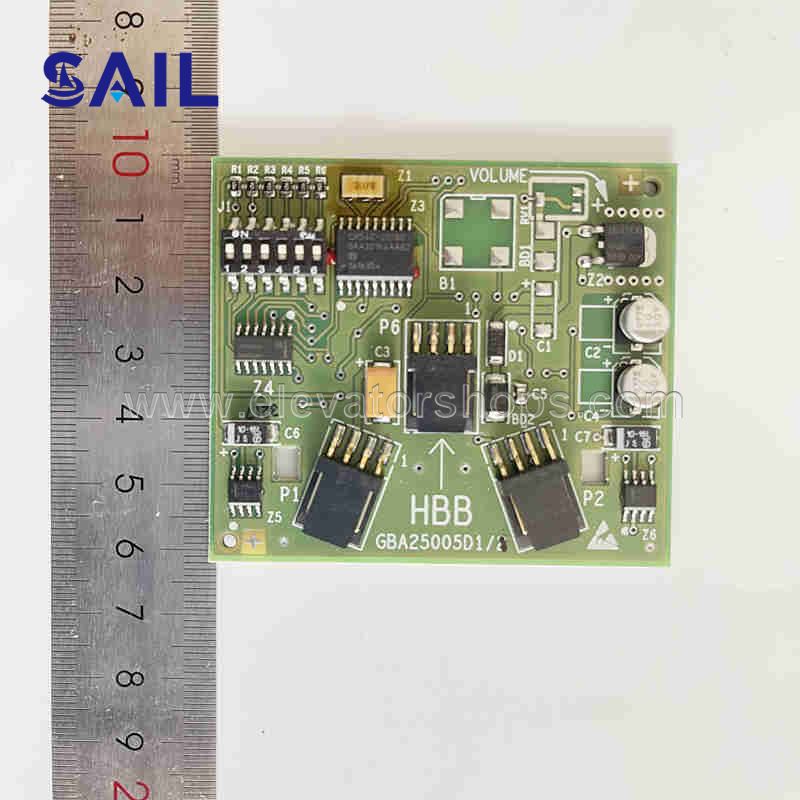 Otis Elevator HBB Hall Call Board GBA25005D1