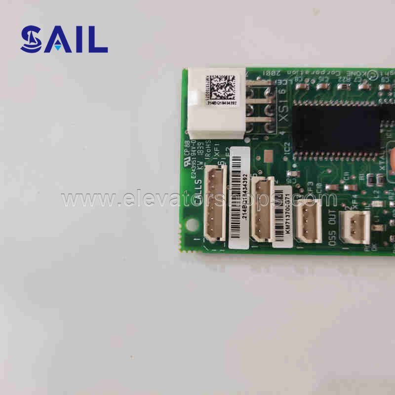 Kone Elevator LCE FCB Board KM713700G71, replace KM713700G11