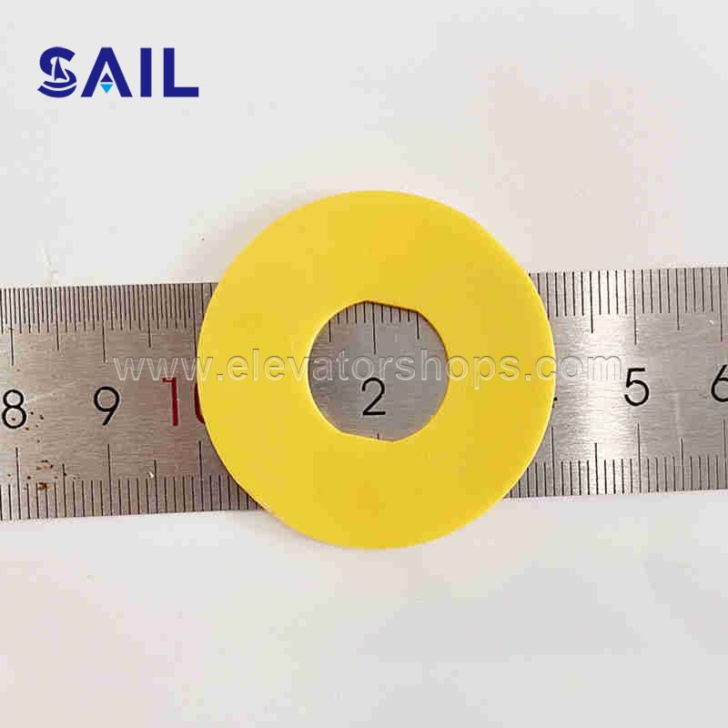 LAS1-B Series Red Wave ONPOW Opelon Elevator Emergency Stop Switch Button