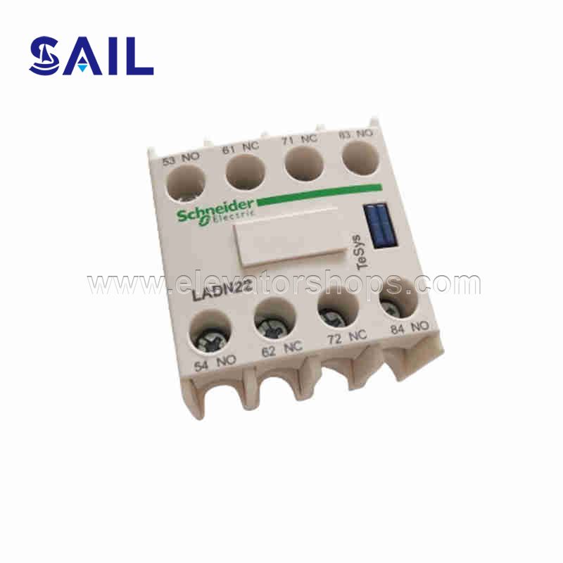 Schneider AC Contactor Auxiliary Contact Contact Module LADN22C Two Open And Two Closed