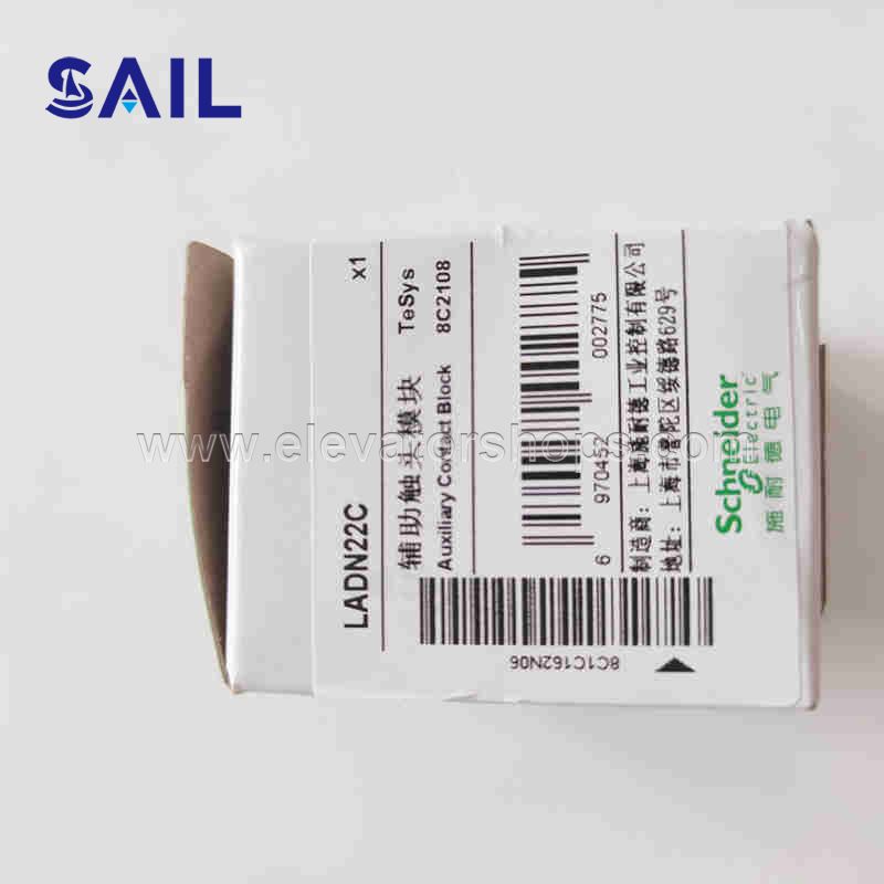 Schneider AC Contactor Auxiliary Contact Contact Module LADN22C Two Open And Two Closed