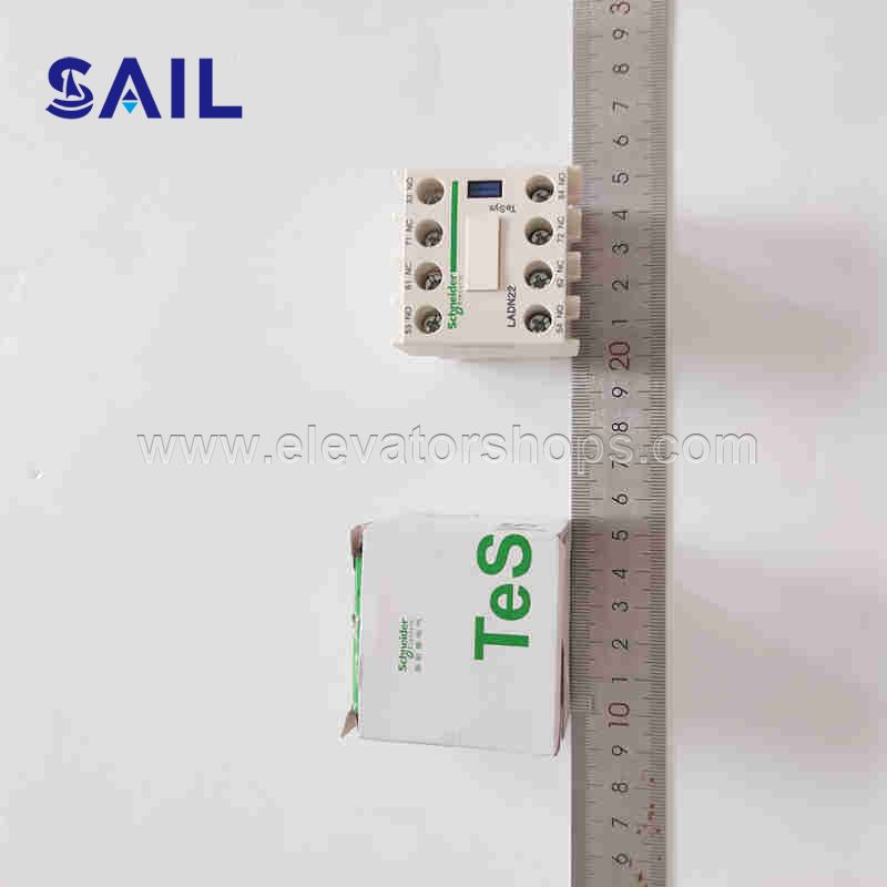 Schneider AC Contactor Auxiliary Contact Contact Module LADN22C Two Open And Two Closed