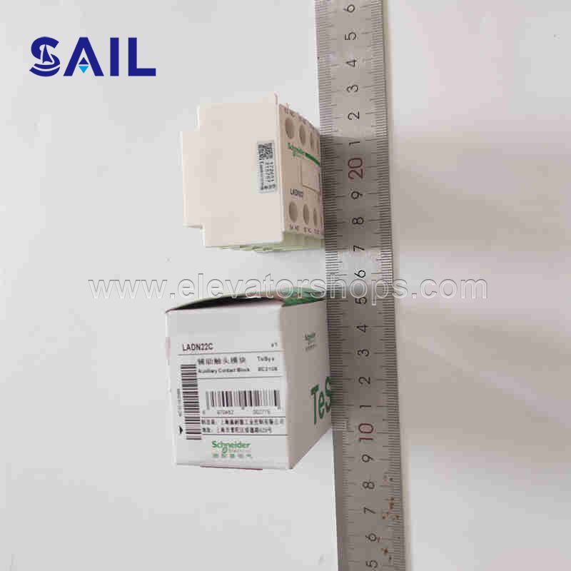 Schneider AC Contactor Auxiliary Contact Contact Module LADN22C Two Open And Two Closed